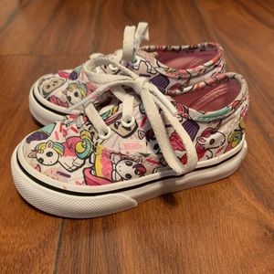 Toddler girl Vans authentic doughnut